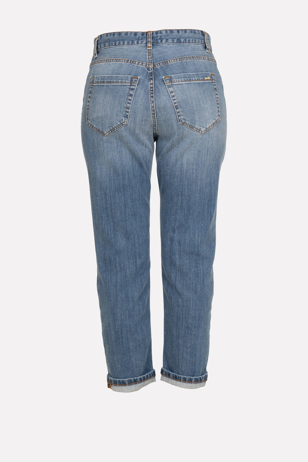 Denim con bottoni gioiello No-nà