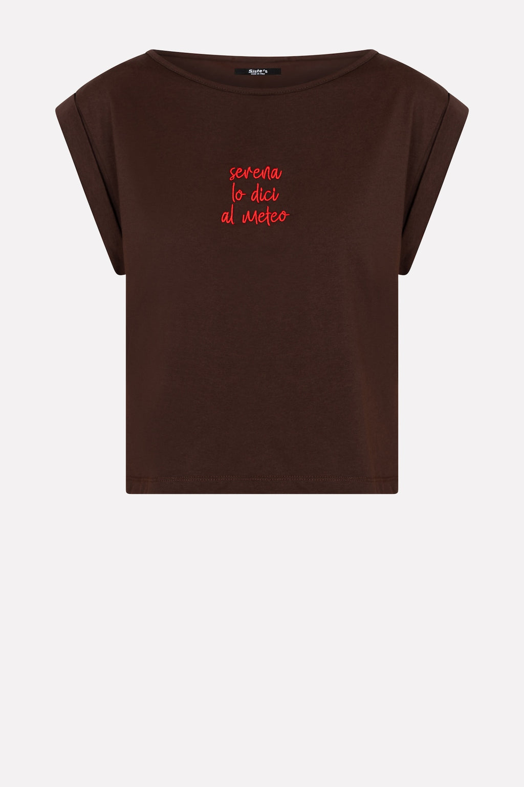 T-shirt "serena lo dici al meteo" Siste's