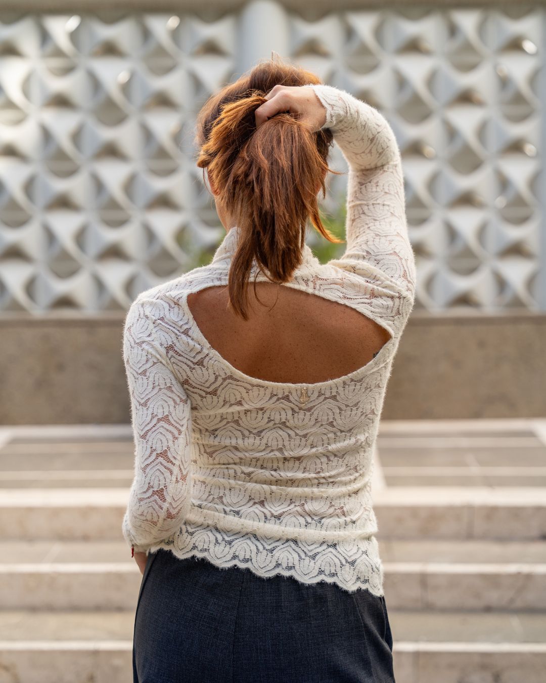 Maglia dolcevita crochet Siste's