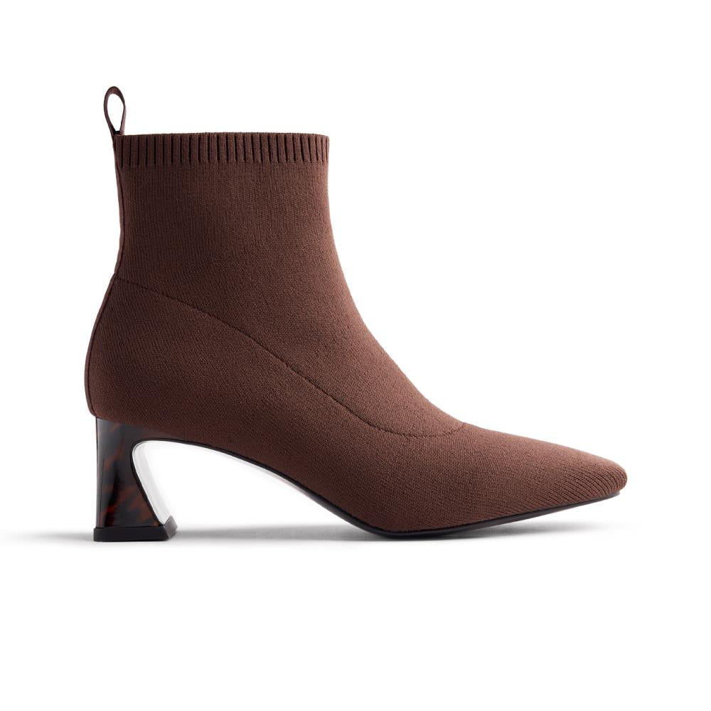 Stivale con tacco leopardato lucido Gioseppo