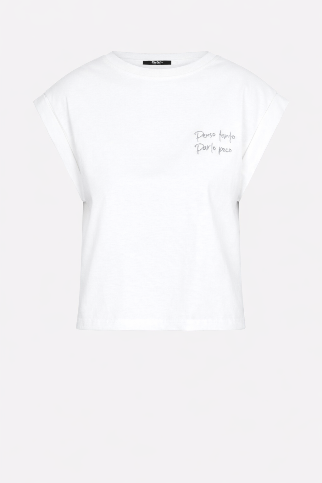 T-shirt "penso tanto parlo poco" Siste's