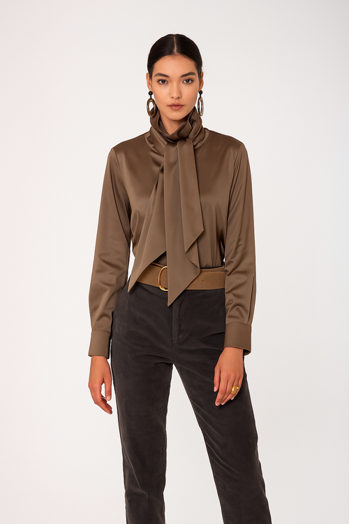 Pantalone chinos in velluto di Cotone No-Nà