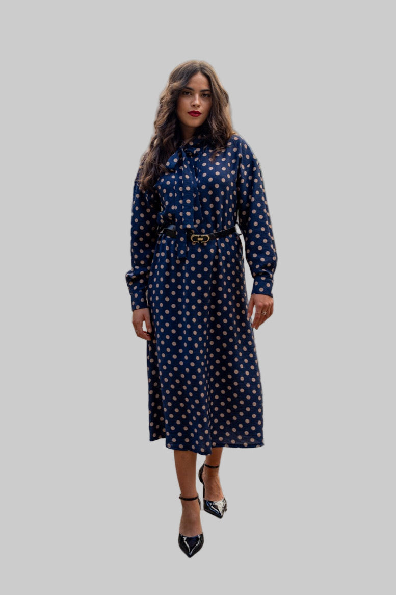 Abito pois con cintura No-Nà