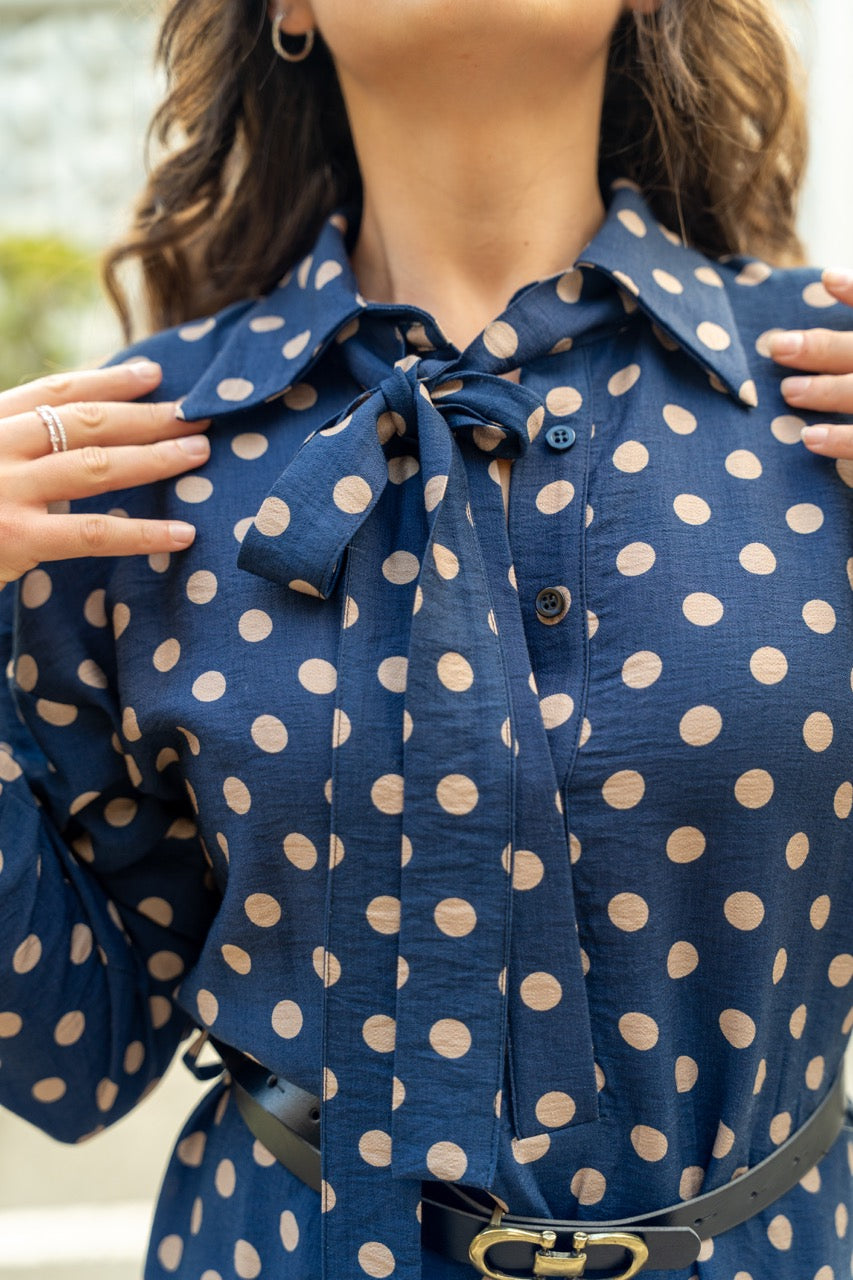 Abito pois con cintura No-Nà