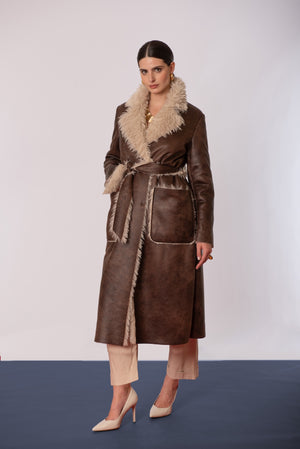 Ecomontone con cintura Siste's