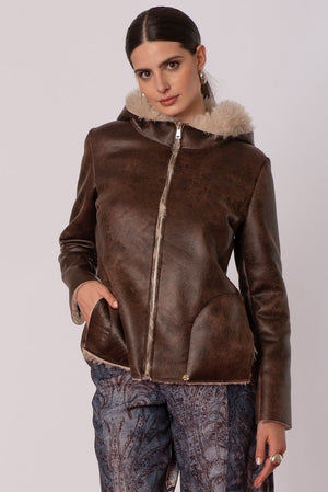 Ecomontone con cappuccio Siste's