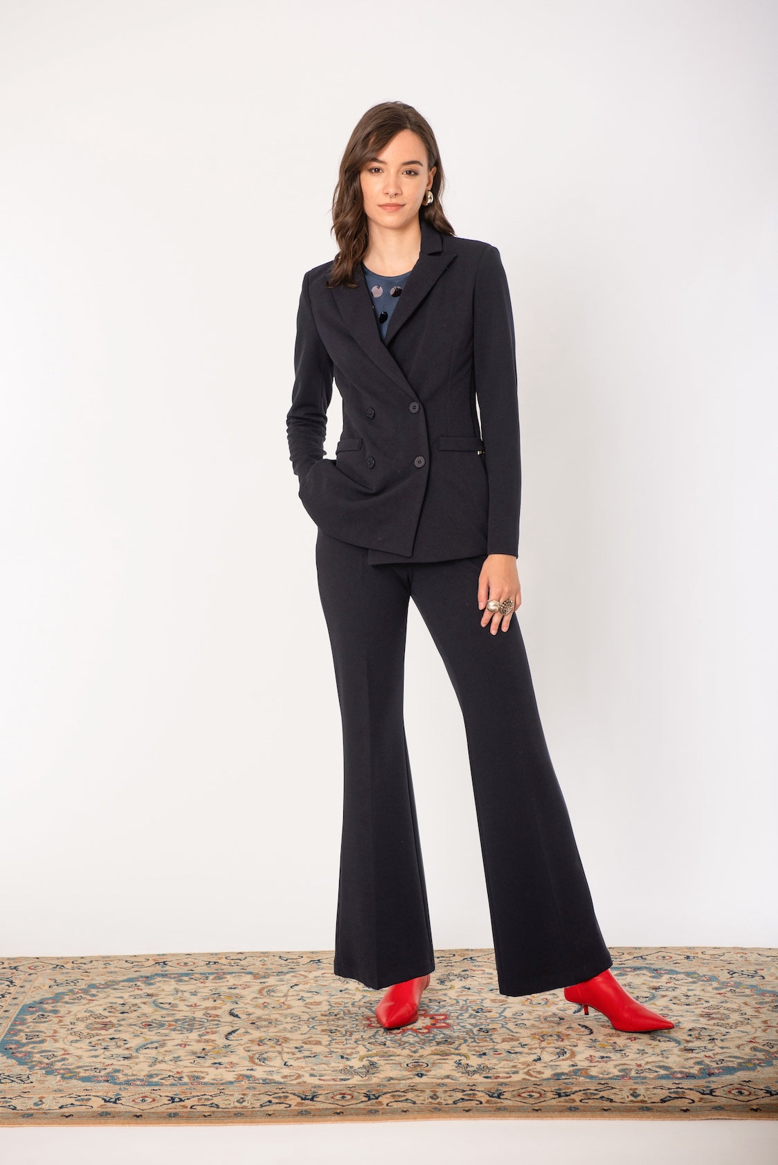 Giacca doppiopetto basica No-Nà