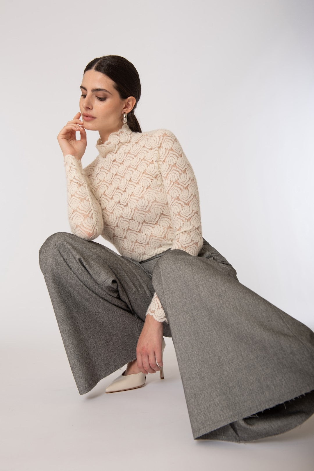 Maglia dolcevita crochet Siste's